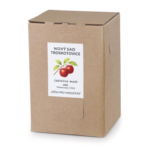 100% jablečný mošt 5 l