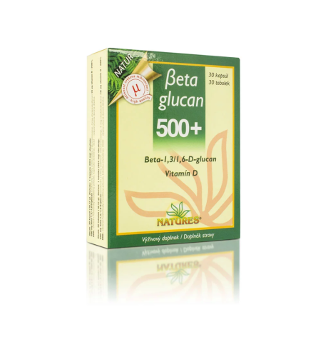 Beta glucan 500+ - 30 kapslí